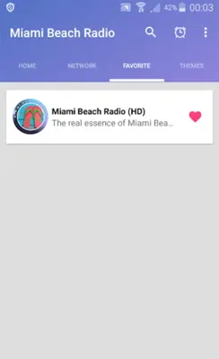 Miami Beach Radio android App screenshot 2