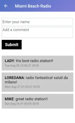 Miami Beach Radio android App screenshot 4